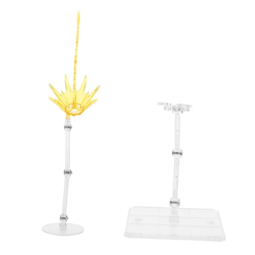 Milisten 2 Stück Laserenergie-Ornamente Action-Figur-Display-Basis Montagehalterbasis Ständer für Puppenmodelle Puppenmodellständer Stützrahmen für Puppenmodelle Plastik Yellow Milisten 2 Stück Laserenergie-Ornamente Action-Figur-Display-Basis Montagehalterbasis Ständer für Puppenmodelle Puppenmodellständer Stützrahmen für Puppenmodelle Plastik Yellow von Milisten