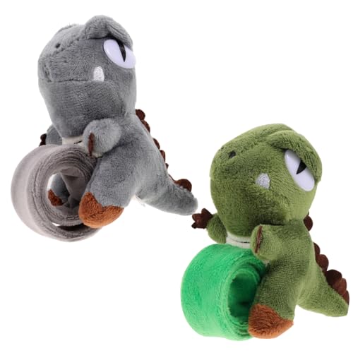 Milisten 2 Stück Lustige Dinosaurier Schnapparmbänder aus Plüsch Kindergeburtstags Party Zubehör Tier Mottoparty für Jungen und Mädchen Geschenkideen für Schulfeiern Milisten 2 Stück Lustige Dinosaurier Schnapparmbänder aus Plüsch Kindergeburtstags Party Zubehör Tier Mottoparty für Jungen und Mädchen Geschenkideen für Schulfeiern von Milisten