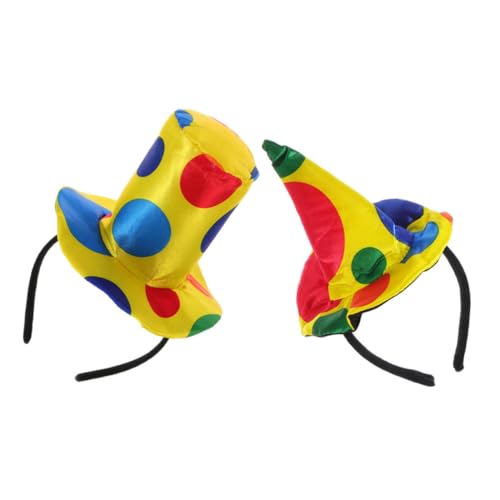 Milisten 2 Stück Lustiger Clown Haarreif Party Kopfschmuck Weiches Material Mehrfach Verwendbar Karneval Fasching Halloween Kostüm Zubehör für Festliche Anlässe und Cosplay Milisten 2 Stück Lustiger Clown Haarreif Party Kopfschmuck Weiches Material Mehrfach Verwendbar Karneval Fasching Halloween Kostüm Zubehör für Festliche Anlässe und Cosplay von Milisten