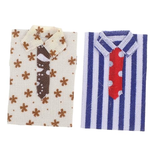 Milisten 2 Stück Maßstab Herren Dollhouse Kleidung Strapazierfähiger Stoff Vielseitig Kompatibel für Bjd Figuren und Sammler-dioramen Milisten 2 Stück Maßstab Herren Dollhouse Kleidung Strapazierfähiger Stoff Vielseitig Kompatibel für Bjd Figuren und Sammler-dioramen von Milisten