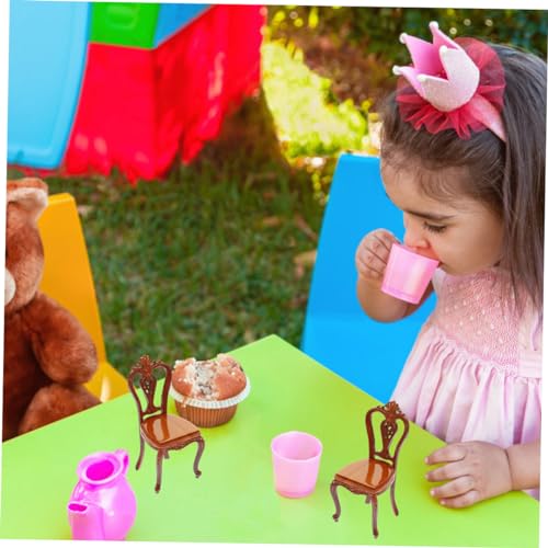 Milisten 2 Stück Maßstab Retro Zinklegierung mit Rückenlehne Dekoratives Miniaturmöbel für Puppenhaus Zubehör Realistische Micro Szene Möbel Kinderspielzeug Geeignet Milisten 2 Stück Maßstab Retro Zinklegierung mit Rückenlehne Dekoratives Miniaturmöbel für Puppenhaus Zubehör Realistische Micro Szene Möbel Kinderspielzeug Geeignet von Milisten