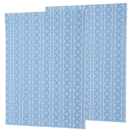 Milisten 2 Stück Mini Dekoaufkleber Puppenhaus Puppenhaus Wanddekoration Puppenhaus Zubehör Puppenhaus Wandaufkleber Für Mini Mini Papier Blau Milisten 2 Stück Mini Dekoaufkleber Puppenhaus Puppenhaus Wanddekoration Puppenhaus Zubehör Puppenhaus Wandaufkleber Für Mini Mini Papier Blau von Milisten