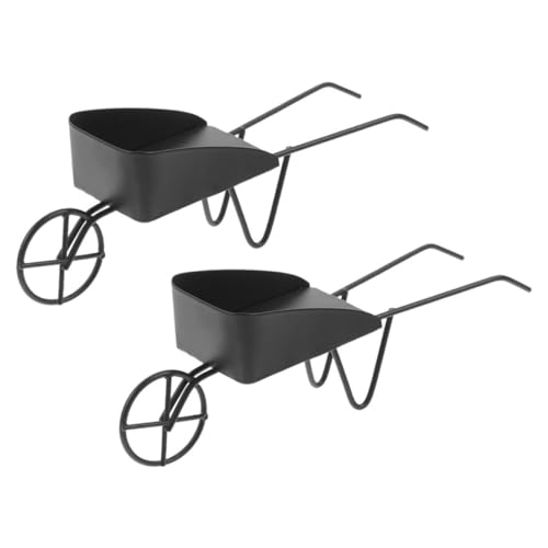 Milisten 2 Stück Mini-Eisenwagen Mini Rolling Cart Mikroszene-Schubkarren kleine Schubkarren Schubkarre Puppenhaus Mini-Schubkarren Spielzeugschubkarren Mini -Wagen Schwarz Milisten 2 Stück Mini-Eisenwagen Mini Rolling Cart Mikroszene-Schubkarren kleine Schubkarren Schubkarre Puppenhaus Mini-Schubkarren Spielzeugschubkarren Mini -Wagen Schwarz von Milisten