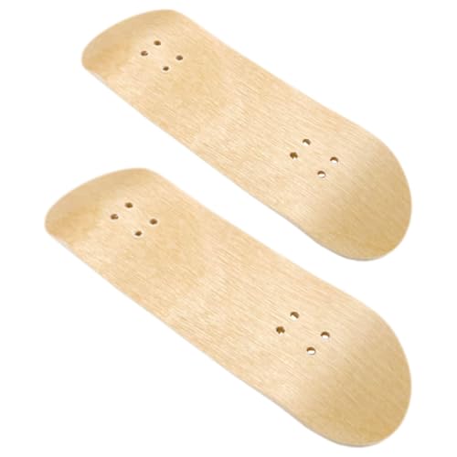 Milisten 2 Stück Mini Finger Skateboard Decks aus Holz DIY Ersatzteile für Finger Skateboard Langlebig Leicht Basteln von Fingerboards Milisten 2 Stück Mini Finger Skateboard Decks aus Holz DIY Ersatzteile für Finger Skateboard Langlebig Leicht Basteln von Fingerboards von Milisten