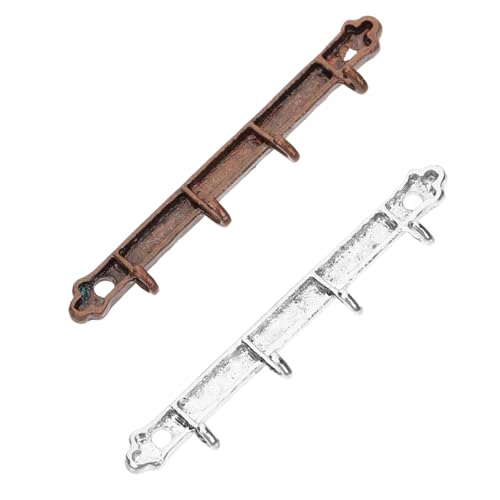 Milisten 2 Stück Mini-Küchenhaken Miniatur winziger Haken für Puppenhaus kleine S-Haken dekorative Haken hängend Wall Hooks Puppen Kleidung Kleiner Haken Mini-Haken für Puppenhaus Legierung Milisten 2 Stück Mini-Küchenhaken Miniatur winziger Haken für Puppenhaus kleine S-Haken dekorative Haken hängend Wall Hooks Puppen Kleidung Kleiner Haken Mini-Haken für Puppenhaus Legierung von Milisten