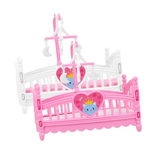 Milisten 2 Stück Mini-Möbel puppenmöbel puppenhaus Schlafzimmer Puppenbett Dekoration puppenhaus kinderzimmer Puppenhaus-Dekoration Miniatur Szene Mini -Krippe Krippenverzierung Abs Milisten 2 Stück Mini-Möbel puppenmöbel puppenhaus Schlafzimmer Puppenbett Dekoration puppenhaus kinderzimmer Puppenhaus-Dekoration Miniatur Szene Mini -Krippe Krippenverzierung Abs von Milisten