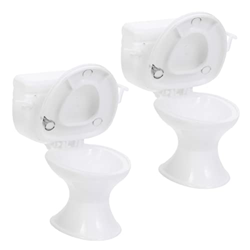 Milisten 2 Stück Mini Puppentoilette Miniatur Puppenhaus Töpfchen Kleinkindersitz Puppenhausmöbel Mini Kleinkinder Spielhaus Toilettenspielzeug Kleine Spielzeugtoiletten Milisten 2 Stück Mini Puppentoilette Miniatur Puppenhaus Töpfchen Kleinkindersitz Puppenhausmöbel Mini Kleinkinder Spielhaus Toilettenspielzeug Kleine Spielzeugtoiletten von Milisten