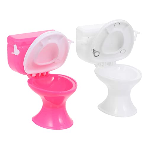 Milisten 2 Stück Mini -tischtoilette Simuliertes Engstes Werkzeugspielzeug Nachgemachtes Engstes Werkzeugspielzeug Simulation Mini Closetool Weiß Plastik Milisten 2 Stück Mini -tischtoilette Simuliertes Engstes Werkzeugspielzeug Nachgemachtes Engstes Werkzeugspielzeug Simulation Mini Closetool Weiß Plastik von Milisten