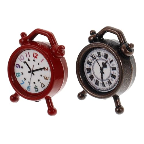 Milisten 2 Stück Mini-wecker Süße Figuren Miniatur-Zeug Puppenhausuhr Miniatur-puppenhaus Mini-puppenhauszubehör Mini-Dinge Miniaturen Zum Basteln Minifiguren Miniatur-Dinge Legierung Milisten 2 Stück Mini-wecker Süße Figuren Miniatur-Zeug Puppenhausuhr Miniatur-puppenhaus Mini-puppenhauszubehör Mini-Dinge Miniaturen Zum Basteln Minifiguren Miniatur-Dinge Legierung von Milisten