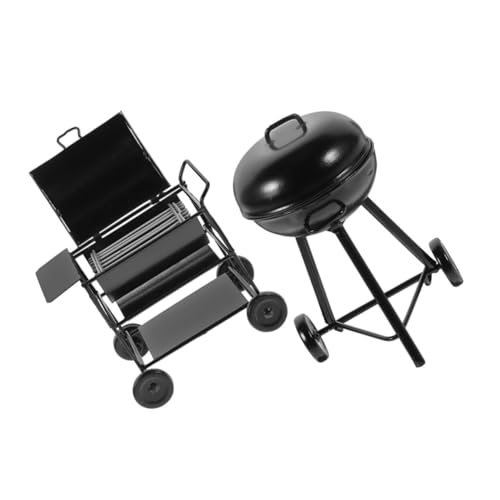 Milisten 2 Stück Miniatur Grillset Teilig aus Realistisches BBQ Modell für Puppenhaus Küche Tragbar und Detailgetreu Vintage Stil Geeignet als Mini Haus Küchendekoration und Lernspielzeug Milisten 2 Stück Miniatur Grillset Teilig aus Realistisches BBQ Modell für Puppenhaus Küche Tragbar und Detailgetreu Vintage Stil Geeignet als Mini Haus Küchendekoration und Lernspielzeug von Milisten