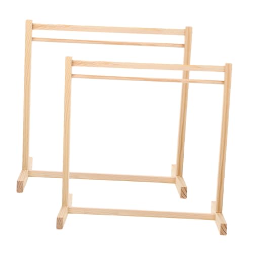 Milisten 2 Stück Miniatur Puppenkleiderständer aus Holz Teilig Eleganter Stabiler Puppen Kleiderbügelhalter Vielseitiger Aufbewahrungsständer für Puppenkleidung für Kinderzimmer und Milisten 2 Stück Miniatur Puppenkleiderständer aus Holz Teilig Eleganter Stabiler Puppen Kleiderbügelhalter Vielseitiger Aufbewahrungsständer für Puppenkleidung für Kinderzimmer und von Milisten