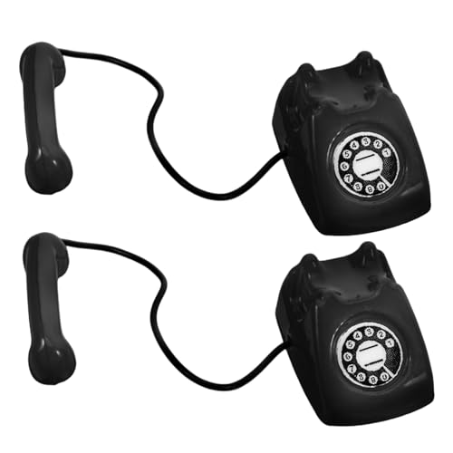 Milisten 2stücke Miniatur-Telefon Retro-Design Aus Hochwertiger Legierung Kreatives Dekor Für Puppenhaus Und Schreibtisch Authentisches Vintage-Modell Für Bastelprojekte Und Rollenspiele Milisten 2stücke Miniatur-Telefon Retro-Design Aus Hochwertiger Legierung Kreatives Dekor Für Puppenhaus Und Schreibtisch Authentisches Vintage-Modell Für Bastelprojekte Und Rollenspiele von Milisten