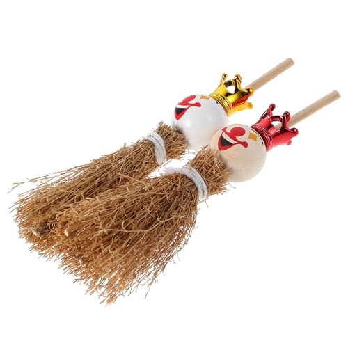 Milisten 2stücke Miniatur Clown Besen Aus Holz Mini Broom Für Puppenhaus Zubehör Kreative Bastelwerkzeuge Für Mikro-szenen Dekoration Und Spielzeugaccessoires Milisten 2stücke Miniatur Clown Besen Aus Holz Mini Broom Für Puppenhaus Zubehör Kreative Bastelwerkzeuge Für Mikro-szenen Dekoration Und Spielzeugaccessoires von Milisten