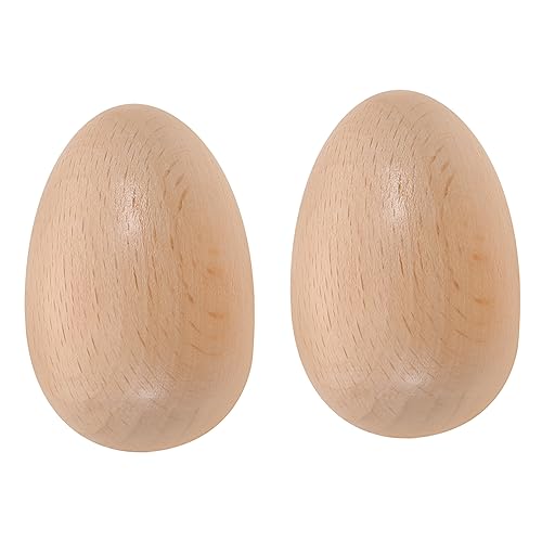 Milisten 2 Stück Musikalisches Holz Ei für Eier Lustige Party Instrumente für Rhythmus für Musikalische Früherziehung und Spielspaß Kindergarten und Zuhause Milisten 2 Stück Musikalisches Holz Ei für Eier Lustige Party Instrumente für Rhythmus für Musikalische Früherziehung und Spielspaß Kindergarten und Zuhause von Milisten