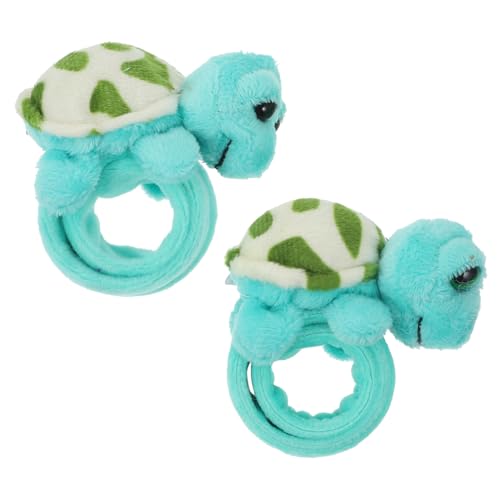 Milisten 2 Stück Plüsch Schildkröten Slap Armband Weiches Tierarmband für Kinderparty Bequemes Langlebiges Stofftier Armband für Geburtstage Halloween Weihnachten und Themenpartys Milisten 2 Stück Plüsch Schildkröten Slap Armband Weiches Tierarmband für Kinderparty Bequemes Langlebiges Stofftier Armband für Geburtstage Halloween Weihnachten und Themenpartys von Milisten