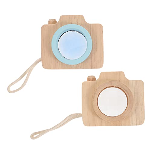 Milisten 2 Stück Prism -Kamera - -Kaleidoskop- Mini-Kaleidoskop Kinderspielzeug Kaleidoskope für Partyspielzeug Buntes Kaleidoskop Holz von Milisten