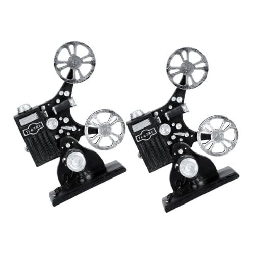 Milisten 2 Stück Projektormodell Theatermöbel Puppenhaus-miniaturfigur Retro -Requisiten Projektor Für Heimkino Retro-puppenhauszubehör Filmskulptur Dollhouse Retro Möbel Schwarz Naturharz Milisten 2 Stück Projektormodell Theatermöbel Puppenhaus-miniaturfigur Retro -Requisiten Projektor Für Heimkino Retro-puppenhauszubehör Filmskulptur Dollhouse Retro Möbel Schwarz Naturharz von Milisten