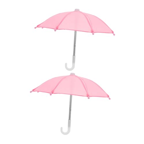 Milisten 2 Stück Puppen-Miniatur-Regenschirm: Rollenspiel-Requisiten Für Puppenmädchen – Entzückendes Regentag-Spielzeug Für Kinder, Zubehör, Milisten 2 Stück Puppen-Miniatur-Regenschirm: Rollenspiel-Requisiten Für Puppenmädchen – Entzückendes Regentag-Spielzeug Für Kinder, Zubehör, von Milisten
