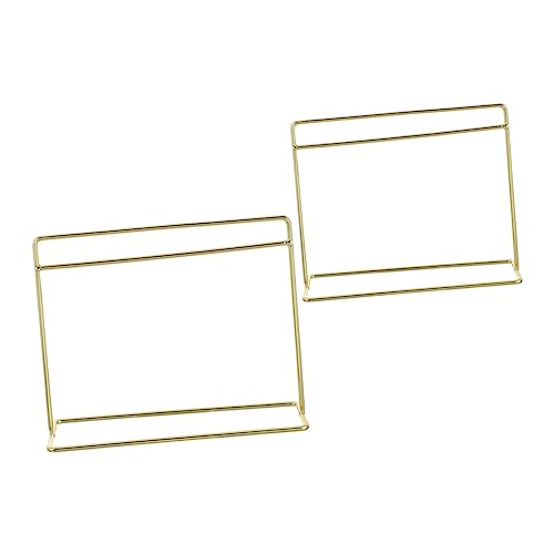 Milisten 2 Stück Puppenhaus Mini Kleiderständer Kleiderständer Kleiderbügel Babypuppen Kleiderständer Zubehör Für Mädchen Kleiderständer Für Puppen Mini Kleiderständer Eisen Golden von Milisten