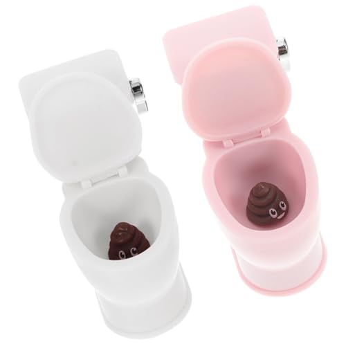 Milisten 2 Stück Puppenhaus-Modell Puppenhaus Mini-Toilette Puppenhausmöbel Badezimmer Puppenhaus-toiletten- Dollhouse Badezimmer Winzige Spielzeugtoilette Mini-Badezimmer Plastik Milisten 2 Stück Puppenhaus-Modell Puppenhaus Mini-Toilette Puppenhausmöbel Badezimmer Puppenhaus-toiletten- Dollhouse Badezimmer Winzige Spielzeugtoilette Mini-Badezimmer Plastik von Milisten