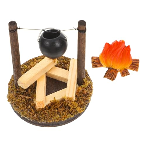 Milisten 2stücke Miniatur Gartenzubehör Hängender Ofen Für Für Mikrolandschaftsdekoration Und Fantasievolles Spielzeug Für Mädchen von Milisten
