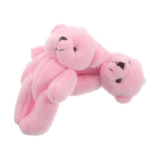 Milisten 2 Stück Puppenhauspuppe Kleine Bären Bär Plüsch Minibären Für Die Babyparty Miniatur-plüschbärenspielzeug Mini-plüschbär Minibären Aus Plüsch Mini-kuscheltiere Rosa Kurzer Plüsch Milisten 2 Stück Puppenhauspuppe Kleine Bären Bär Plüsch Minibären Für Die Babyparty Miniatur-plüschbärenspielzeug Mini-plüschbär Minibären Aus Plüsch Mini-kuscheltiere Rosa Kurzer Plüsch von Milisten