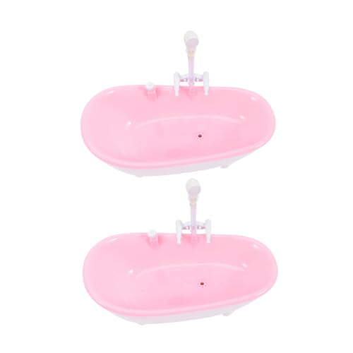 Milisten 2 Stück Puppensprühwanne Badewanne Duschspielzeug für Kleinkinder Badesprüher für Kleinkindspielzeug sensorisches Badspielzeug Mini-Duschwanne Interaktive Babypuppe Plastik Milisten 2 Stück Puppensprühwanne Badewanne Duschspielzeug für Kleinkinder Badesprüher für Kleinkindspielzeug sensorisches Badspielzeug Mini-Duschwanne Interaktive Babypuppe Plastik von Milisten