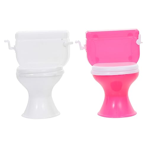 Milisten 2 Stück Puppentoilette Bildungsspielzeug Simuliertes Engstes Kinderspielzeug Nachgemachtes Lernspielzeug Für Geschenkauswahl Für Plastik Weiß Milisten 2 Stück Puppentoilette Bildungsspielzeug Simuliertes Engstes Kinderspielzeug Nachgemachtes Lernspielzeug Für Geschenkauswahl Für Plastik Weiß von Milisten
