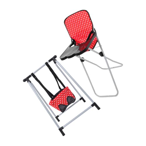 Milisten 2 Stück Puppenzubehör Zubehör für Babypuppen Spielzeughochstuhl für Babypuppe Mini-Hochstuhl Entzückender -Hochstuhl für Babypuppen winziger Hochstuhl Eisen rot Milisten 2 Stück Puppenzubehör Zubehör für Babypuppen Spielzeughochstuhl für Babypuppe Mini-Hochstuhl Entzückender -Hochstuhl für Babypuppen winziger Hochstuhl Eisen rot von Milisten