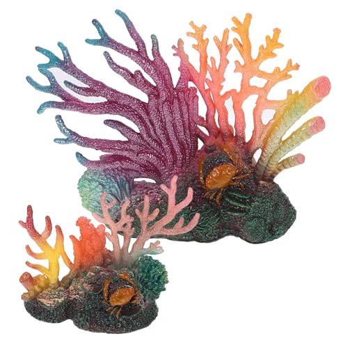 Milisten 2 Stück Realistische Aquarium Dekoration Korallen Modell Fischbecken Deko Stabile Unterwasser Pflanzen für Tropische Aquarien Fischzubehör Natürliche Optik Milisten 2 Stück Realistische Aquarium Dekoration Korallen Modell Fischbecken Deko Stabile Unterwasser Pflanzen für Tropische Aquarien Fischzubehör Natürliche Optik von Milisten