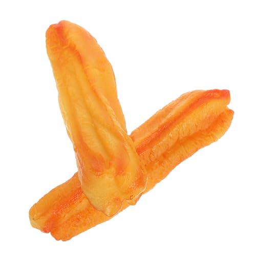 Milisten 2 Stück Realistische Simulierte Chinesische Frittierte Lebensmittel Modelle PVC Deko für Frühstücksbereiche Fotografie und Küchenstil für Frühstücksläden und Kreative Displays von Milisten