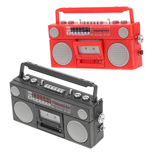 Milisten 2 Stück Retro -Radiomodell winzige Radiomodelle Mini- -Mini-Radio Mini - Mini House Decor Mini-Zubehör Mini-Radios Puppenhaus-Miniaturradio Plastik Milisten 2 Stück Retro -Radiomodell winzige Radiomodelle Mini- -Mini-Radio Mini - Mini House Decor Mini-Zubehör Mini-Radios Puppenhaus-Miniaturradio Plastik von Milisten