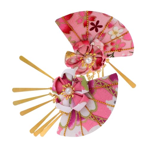 Milisten 2 Stück Sakura Fan Haarzubehör Fächer Haarspangen Für Brautjungfern Haardekoration Für Frauen Japanisches Kimono-kostüm Vintage Hochzeit Haarschmuck Haarnadel Im Antiken Stil Stoff Milisten 2 Stück Sakura Fan Haarzubehör Fächer Haarspangen Für Brautjungfern Haardekoration Für Frauen Japanisches Kimono-kostüm Vintage Hochzeit Haarschmuck Haarnadel Im Antiken Stil Stoff von Milisten