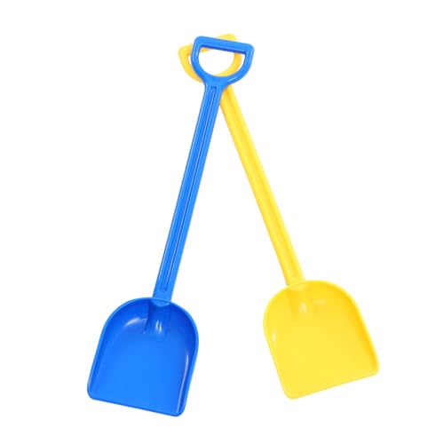 Milisten 2 Stück Schaufel aus Kunststoff Lange Sandspielzeug für Jungen und Mädchen für Strand Garten und Freizeitaktivitäten Blau und Gelb Milisten 2 Stück Schaufel aus Kunststoff Lange Sandspielzeug für Jungen und Mädchen für Strand Garten und Freizeitaktivitäten Blau und Gelb von Milisten