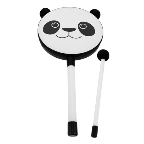 Milisten 2 Stück Schlaginstrument Panda Trommelspielzeug Klangspielzeug für Kleinkinder Musikalisches für Babyhandtrommel tragbare Trommel Polyesterfaser Milisten 2 Stück Schlaginstrument Panda Trommelspielzeug Klangspielzeug für Kleinkinder Musikalisches für Babyhandtrommel tragbare Trommel Polyesterfaser von Milisten