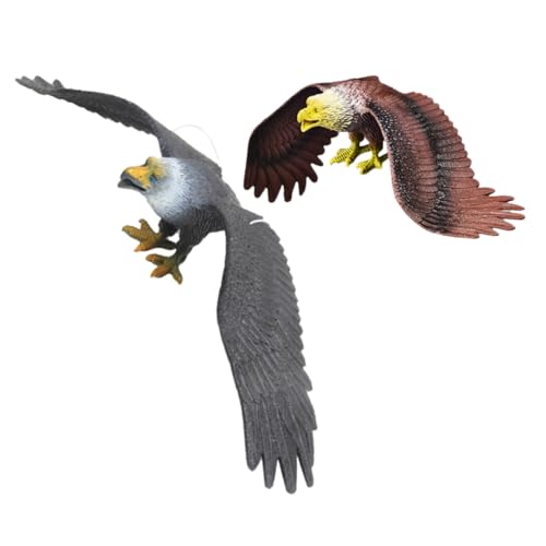 Milisten 2 Stück Simulation Tiermodell simulierte Tiermodelle Eagle Statue Home Office Vogelspielzeug für balancierende Spielzeuge Adler-Modell Adlerfigur Vinyl Milisten 2 Stück Simulation Tiermodell simulierte Tiermodelle Eagle Statue Home Office Vogelspielzeug für balancierende Spielzeuge Adler-Modell Adlerfigur Vinyl von Milisten