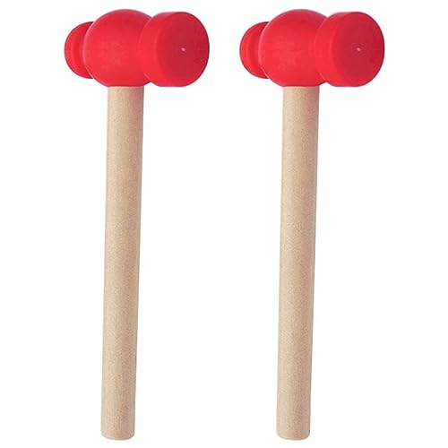 Milisten 2 Stück Simulationshammerspielzeug Kleiner Hammer Hammerspielzeug Für Hammer Hämmer Kleinkind Werkzeuge Für Babyhammer Rot Hölzern Milisten 2 Stück Simulationshammerspielzeug Kleiner Hammer Hammerspielzeug Für Hammer Hämmer Kleinkind Werkzeuge Für Babyhammer Rot Hölzern von Milisten