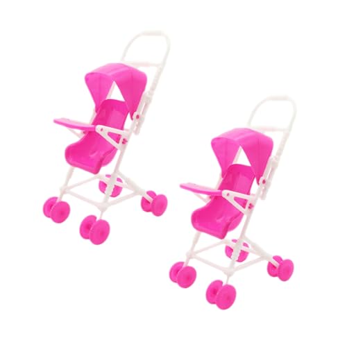 Milisten 2 Stück Simulationswagen realistisch lebensechte Babypuppe Sitz Kleinkind Simulationspuppenwagen Kinderwagen simulierter Puppenwagen Spielhauszubehör Puppensachen Plastik Rosig Milisten 2 Stück Simulationswagen realistisch lebensechte Babypuppe Sitz Kleinkind Simulationspuppenwagen Kinderwagen simulierter Puppenwagen Spielhauszubehör Puppensachen Plastik Rosig von Milisten