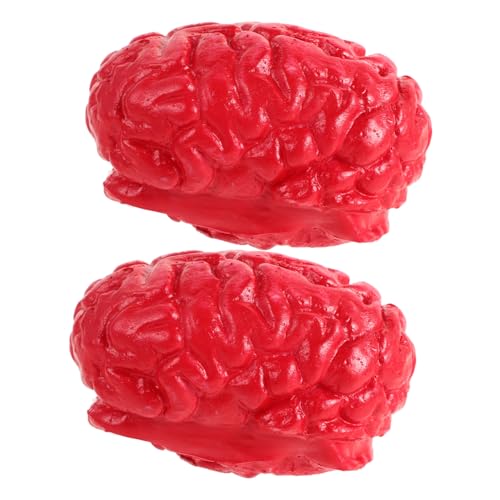 Milisten 2 Stück Simulierte Requisiten Halloween Party Requisiten Organkörper Halloween Dekoration Requisiten Blutiges Zombie Simulation Realistische Halloween von Milisten