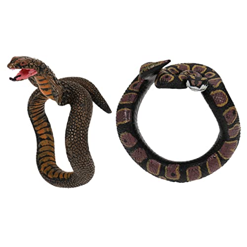 Milisten 2 Stück Simulierte Schlangenarmbänder für Halloween Dekoration und Streichrequisiten für Partys und Kostüme Einzigartiges für Junge Mädchen Milisten 2 Stück Simulierte Schlangenarmbänder für Halloween Dekoration und Streichrequisiten für Partys und Kostüme Einzigartiges für Junge Mädchen von Milisten