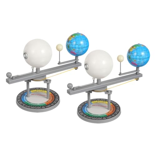 Milisten 2 Stück Solarfinsternismondinstrument - und Mondmodell Solarsystem-Wissenschafts-Kit astronomisches Modell Planetarium -Lehrwerkzeug Plastik Milisten 2 Stück Solarfinsternismondinstrument - und Mondmodell Solarsystem-Wissenschafts-Kit astronomisches Modell Planetarium -Lehrwerkzeug Plastik von Milisten