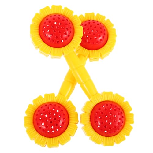 Milisten 2 Stück Sonnenblumenhanteln Rasselspielzeug für Kleinkinder Hand Rassel Shaker Greifspielzeug für Kleinkinder Rassel Rasseln Babyhandspielzeug Plastik Milisten 2 Stück Sonnenblumenhanteln Rasselspielzeug für Kleinkinder Hand Rassel Shaker Greifspielzeug für Kleinkinder Rassel Rasseln Babyhandspielzeug Plastik von Milisten