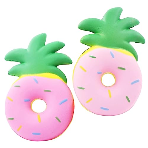 Milisten 2 Stück Stressabbau Donut Für Kleinkinder Quetschspielzeug Donut Quetschstress Donut Quetschspielzeug Zappelbälle Stressbälle Weiches Quetschspielzeug Pu Milisten 2 Stück Stressabbau Donut Für Kleinkinder Quetschspielzeug Donut Quetschstress Donut Quetschspielzeug Zappelbälle Stressbälle Weiches Quetschspielzeug Pu von Milisten