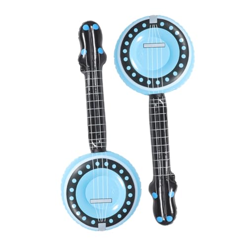 Milisten 2 Stück Teiliges Aufblasbares Musikinstrument aus PVC für Leichte Wiederverwendbare Bühnenrequisiten für Festliche Partys Kreative Spielzeuge Banjo Partydeko Milisten 2 Stück Teiliges Aufblasbares Musikinstrument aus PVC für Leichte Wiederverwendbare Bühnenrequisiten für Festliche Partys Kreative Spielzeuge Banjo Partydeko von Milisten