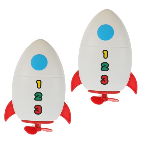 Milisten 2 Stück Teiliges Badewannenspielzeug Raketenform Sicheres Kunststoffspielzeug für Junge Mädchen Bunte Wasserspielzeuge Geeignet für Kleinkinder Baden und Planschbecken Spa Milisten 2 Stück Teiliges Badewannenspielzeug Raketenform Sicheres Kunststoffspielzeug für Junge Mädchen Bunte Wasserspielzeuge Geeignet für Kleinkinder Baden und Planschbecken Spa von Milisten