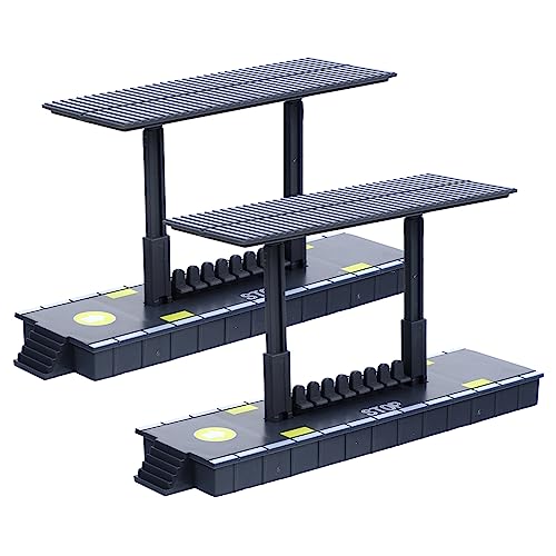 Milisten 2 Stück Teiliges DIY Bahnhof Modellbausatz aus Kunststoff Realistische und Kindgerechte Bahnsteig Simulation Sicher und Detailreich für Modelleisenbahn Spur und Spielwelten Milisten 2 Stück Teiliges DIY Bahnhof Modellbausatz aus Kunststoff Realistische und Kindgerechte Bahnsteig Simulation Sicher und Detailreich für Modelleisenbahn Spur und Spielwelten von Milisten