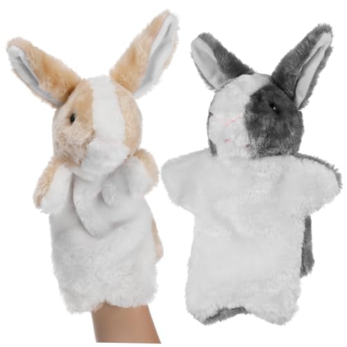 Milisten 2 Stück Teiliges Hasen Handpuppe aus Hochwertigem Material Interaktives Kinderspielzeug zur Sprachförderung und Kreativen Früherziehung Farblich Sortiert für Zufällige Farbe Milisten 2 Stück Teiliges Hasen Handpuppe aus Hochwertigem Material Interaktives Kinderspielzeug zur Sprachförderung und Kreativen Früherziehung Farblich Sortiert für Zufällige Farbe von Milisten