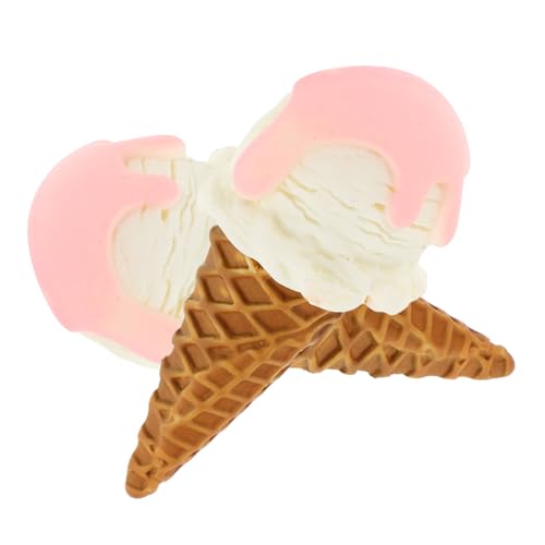 Milisten 2 Stück Teiliges Künstliche Eiscreme Modelle Realistische Nachbildung für Partydekoration Ausstellungsrequisiten Fotografie Requisiten Deko für Events und Geschäfte Milisten 2 Stück Teiliges Künstliche Eiscreme Modelle Realistische Nachbildung für Partydekoration Ausstellungsrequisiten Fotografie Requisiten Deko für Events und Geschäfte von Milisten