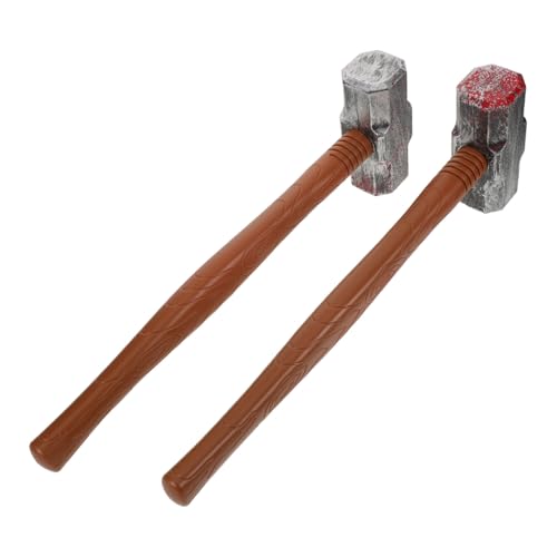 Milisten 2 Stück Teiliges Leichtem Kunststoff Realistische Halloween Requisiten Blutige Nachbildung Komfortabel Vielseitig Einsetzbar für Kostüm Rollenspiele von Milisten