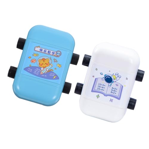 Milisten 2 Stück Teiliges Mathe übungsstempel Kompakte Lernroller für Schüler Verschleißfest mit Automatischer Tintenabgabe Leicht Bedienbar für Addition Subtraktion Multiplikation Milisten 2 Stück Teiliges Mathe übungsstempel Kompakte Lernroller für Schüler Verschleißfest mit Automatischer Tintenabgabe Leicht Bedienbar für Addition Subtraktion Multiplikation von Milisten